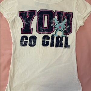 Vintage 2000’s Happy Bunny Girls Shirt